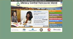 Desktop Screenshot of literacycentralvi.org