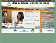 Tablet Screenshot of literacycentralvi.org